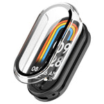 xDfind Tempered Film Integrated PC Watch Protective Cover, For Xiaomi Smart Band 10, For Xiaomi Smart Band 9 / 9 NFC, For Xiaomi Smart Band 9 Ceramic / 8