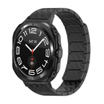 カーボンファイバーマグネティックループウォッチバンド、Samsung Galaxy Watch Ultra 47mm / Ultra 2025用、Samsung Galaxy Watch8 / Watch8 Classic用