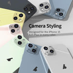 XDcase Titanium Alloy Hollow Camera Lens Protector, For iPhone 16 Pro / 16 Pro Max