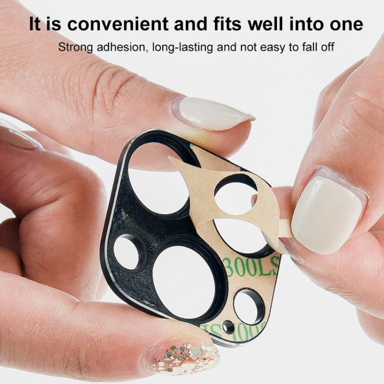 XDcase Titanium Alloy Hollow Camera Lens Protector, For iPhone 14 / 14 Plus