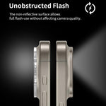 XDcase Titanium Alloy Hollow Camera Lens Protector, For iPhone 14 / 14 Plus