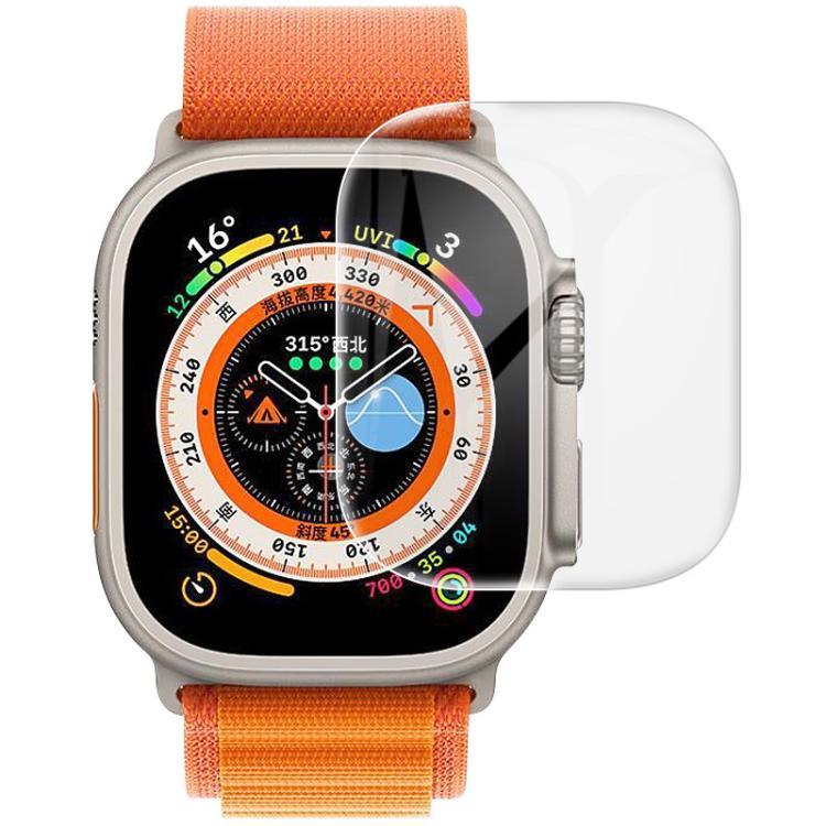 2枚セット imak 曲面フルスクリーンハイドロゲルフィルムプロテクター、Apple Watch Ultra 1/2/3 49mm用