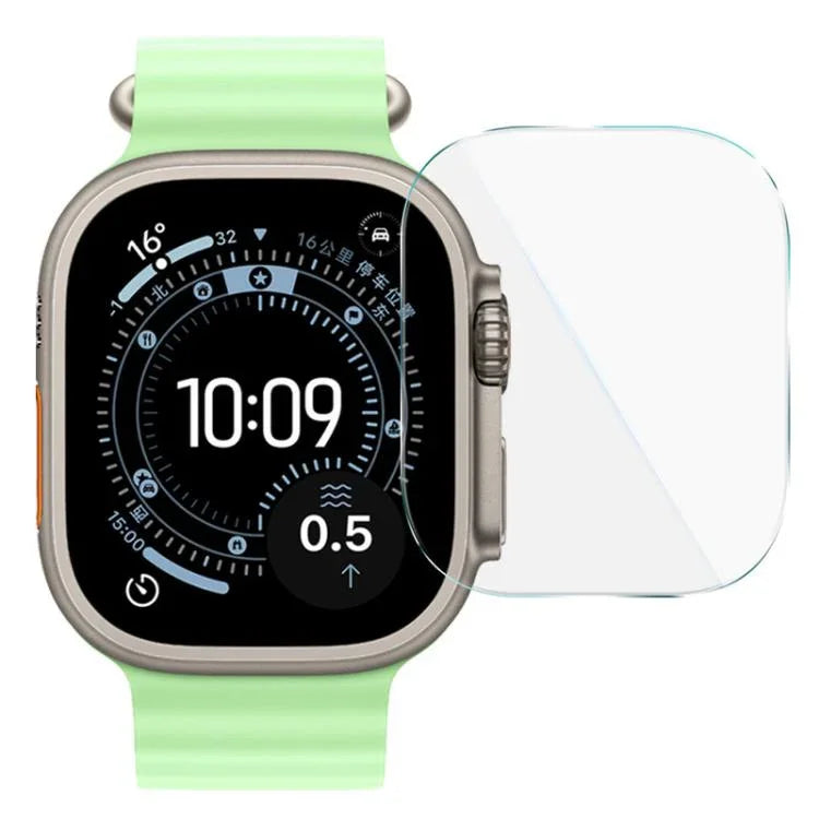 IMAK 強化ガラスウォッチ保護フィルム、Apple Watch Ultra 1/2/3 49mm用