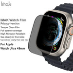 imak HDフルスクリーンプライバシー強化ガラス保護フィルム、Apple Watch Ultra 1/2/3 49mm用