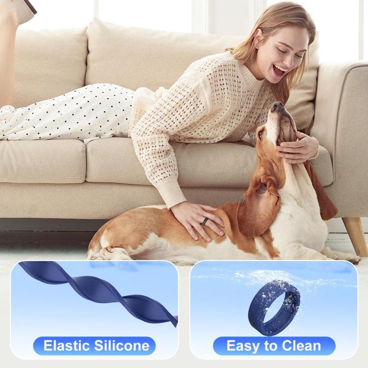 xDfind Samsung Galaxy Ring / Oura Ringスマートリングシリコン単色カバー、S、M
