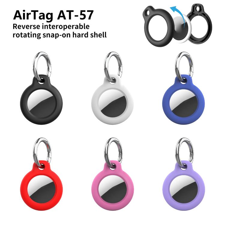 xDfind スプリングバックルPC保護カバー、AirTag第2世代／AirTag第1世代用