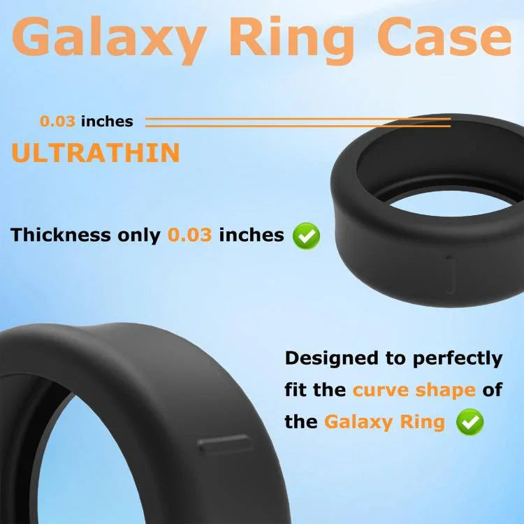 xDfind Samsung Galaxy Ringスマートリングシリコンカバー、S、M