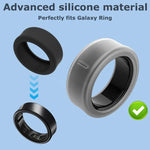 xDfind Samsung Galaxy Ringスマートリングシリコンカバー、S、M