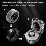 xDfind Samsung Galaxy Ringスマートリングシリコンカバー、S、M