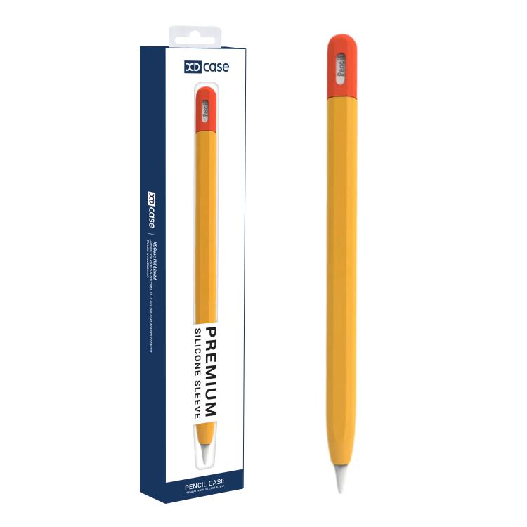 XDcase コントラストカラー シリコン保護スタイラスペンケース、Apple Pencil Pro / 2用、Apple Pencil Pro / 2 / 1用、Apple Pencil USB-C / 3用