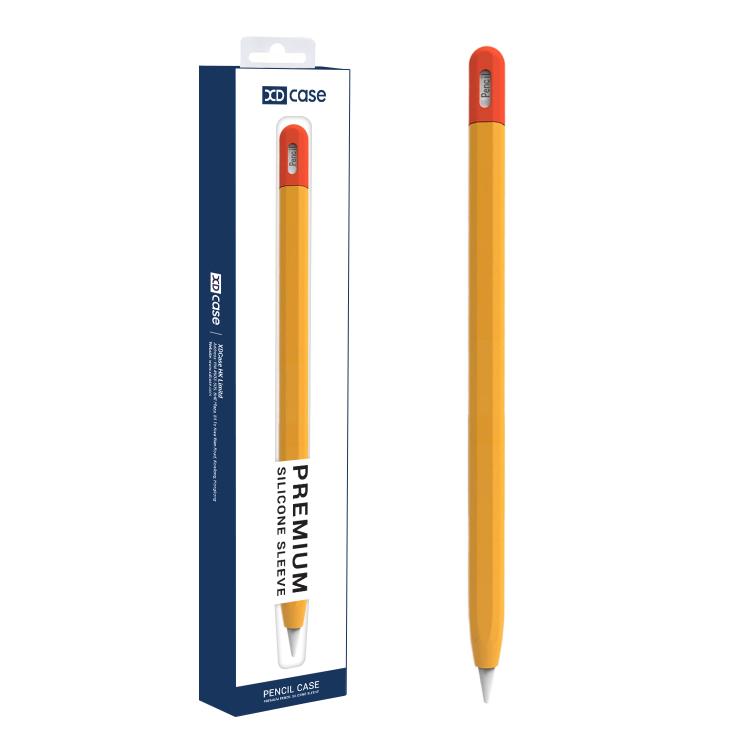 XDcase コントラストカラー シリコン保護スタイラスペンケース、Apple Pencil Pro / 2用、Apple Pencil Pro / 2 / 1用、Apple Pencil USB-C / 3用