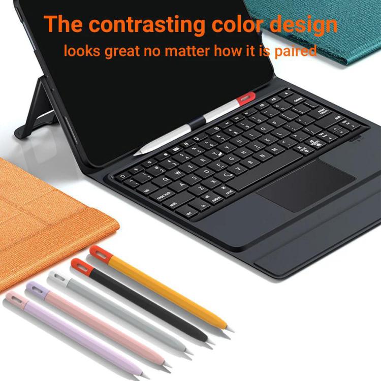 XDcase コントラストカラー シリコン保護スタイラスペンケース、Apple Pencil Pro / 2用、Apple Pencil Pro / 2 / 1用、Apple Pencil USB-C / 3用