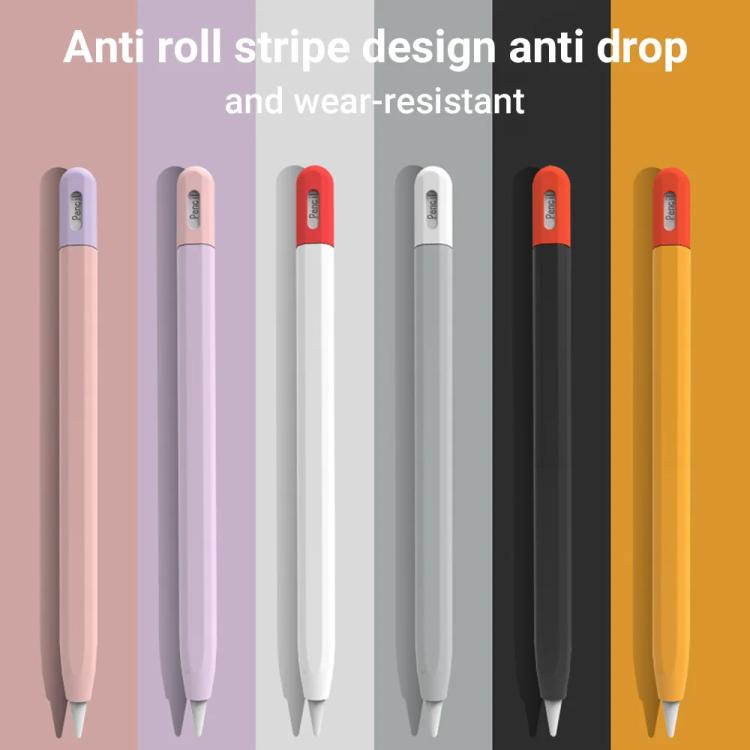XDcase コントラストカラー シリコン保護スタイラスペンケース、Apple Pencil Pro / 2用、Apple Pencil Pro / 2 / 1用、Apple Pencil USB-C / 3用