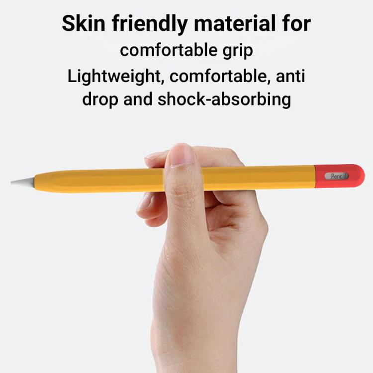 XDcase コントラストカラー シリコン保護スタイラスペンケース、Apple Pencil Pro / 2用、Apple Pencil Pro / 2 / 1用、Apple Pencil USB-C / 3用