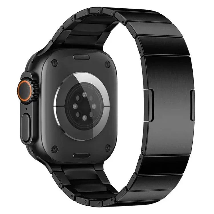 シングルビーズクイックリリースステンレススチールウォッチバンド、Apple Watch 46mm / 49mm / 45mm / 44mm用、Apple Watch 42mm / 41mm / 40mm / 38mm用