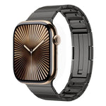 シングルビーズクイックリリースステンレススチールウォッチバンド、Apple Watch 46mm / 49mm / 45mm / 44mm用、Apple Watch 42mm / 41mm / 40mm / 38mm用