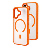 オイルスプレー肌触り MagSafe PCハイブリッドTPU携帯電話ケース、iPhone 17 Pro Max用、iPhone 17 Pro用、iPhone 17用