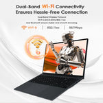 GXMO T160 16インチ Windows 11 ノートパソコン、16GB+512GB、AMD Ryzen 5 7430U ヘキサコアプロセッサー、EUプラグ、USプラグ、UKプラグ、AUプラグ