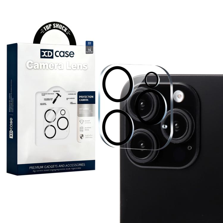 XDcase シルクスクリーン一体型強化ガラス背面カメラフィルム、iPhone 17 Pro Max用、iPhone 17 Pro用、iPhone 17用、iPhone Air用、iPhone 16 Pro / 16 Pro Max用、iPhone 16 / 16 Plus用、iPhone 15 Pro / 15 Pro Max用、iPhone 15 / 15 Plus用