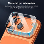 XDcase シルクスクリーン一体型強化ガラス背面カメラフィルム、iPhone 17 Pro Max用、iPhone 17 Pro用、iPhone 17用、iPhone Air用、iPhone 16 Pro / 16 Pro Max用、iPhone 16 / 16 Plus用、iPhone 15 Pro / 15 Pro Max用、iPhone 15 / 15 Plus用