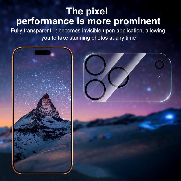XDcase シルクスクリーン一体型強化ガラス背面カメラフィルム、iPhone 17 Pro Max用、iPhone 17 Pro用、iPhone 17用、iPhone Air用、iPhone 16 Pro / 16 Pro Max用、iPhone 16 / 16 Plus用、iPhone 15 Pro / 15 Pro Max用、iPhone 15 / 15 Plus用