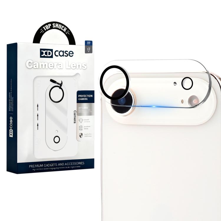 XDcase シルクスクリーン一体型強化ガラス背面カメラフィルム、iPhone 17 Pro Max用、iPhone 17 Pro用、iPhone 17用、iPhone Air用、iPhone 16 Pro / 16 Pro Max用、iPhone 16 / 16 Plus用、iPhone 15 Pro / 15 Pro Max用、iPhone 15 / 15 Plus用