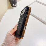 グリッターパウダー衝撃吸収TPU携帯電話ケース、iPhone 17 Pro Max用、iPhone 17 Pro用、iPhone 17用、iPhone Air用