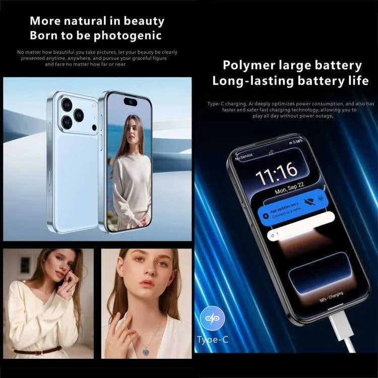 Melrose S17 Pro Mini、4GB+64GB、3.75インチ Android 12.0 MTK6765 オクタコア、ネットワーク：4G、デュアルSIM、Google Play対応
