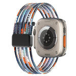 通気性ナイロンフィッシュラインウォッチバンド、Apple Watch 46mm / 49mm / 45mm / 44mm用、Apple Watch S11 42mm / 41mm / 40mm / 38mm用