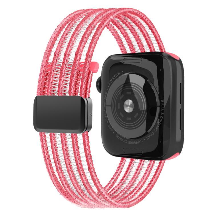 通気性ナイロンフィッシュラインウォッチバンド、Apple Watch 46mm / 49mm / 45mm / 44mm用、Apple Watch S11 42mm / 41mm / 40mm / 38mm用