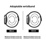 通気性ナイロンフィッシュラインウォッチバンド、Apple Watch 46mm / 49mm / 45mm / 44mm用、Apple Watch S11 42mm / 41mm / 40mm / 38mm用