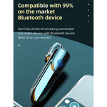 V19S Bluetooth 5.0 ビジネススタイル 指紋タッチ Bluetooth イヤホン