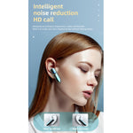 V19S Bluetooth 5.0 ビジネススタイル 指紋タッチ Bluetooth イヤホン