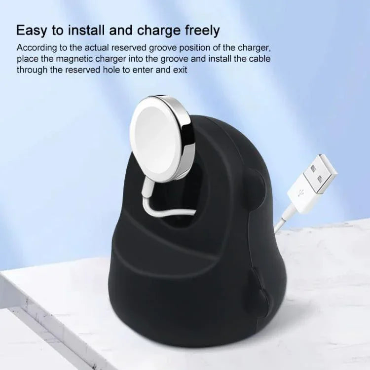 xDfind Apple Watch / Samsung Bear スマートウォッチ シリコン充電スタンド（充電器なし）