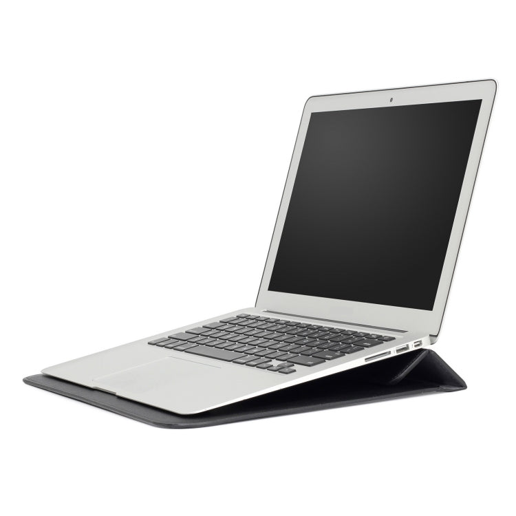 PUレザー 超薄型封筒型ノートパソコンバッグ スタンド機能付き、MacBook Air / Pro 11インチ用、MacBook Air / Pro 13インチ用、MacBook Air / Pro 15インチ用