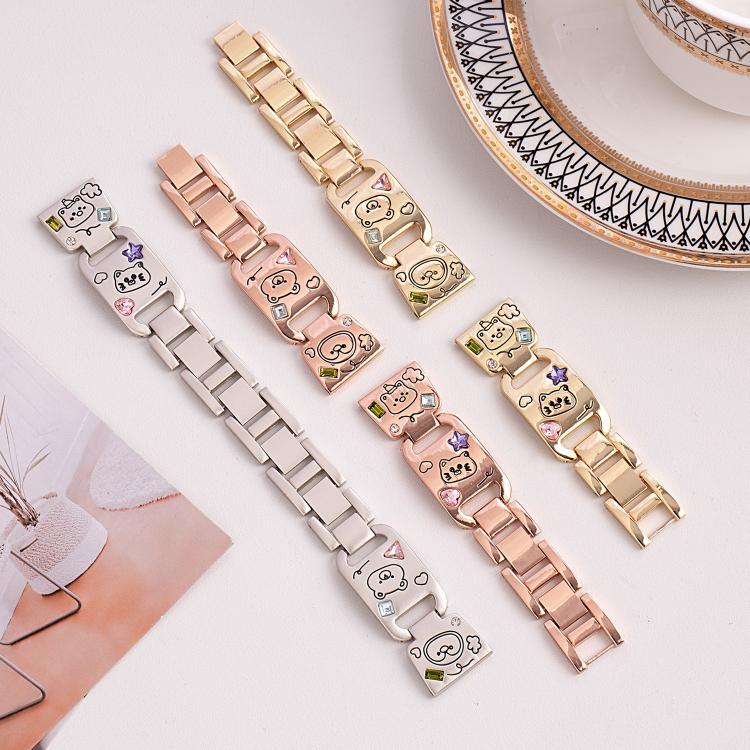 xDfind ハッピーズーブレスレット ダイヤモンドメタルウォッチバンド、Apple Watch 42 / 44 / 45 / 46 / 49mm用、Apple Watch 38 / 40 / 41 / S11 42mm用