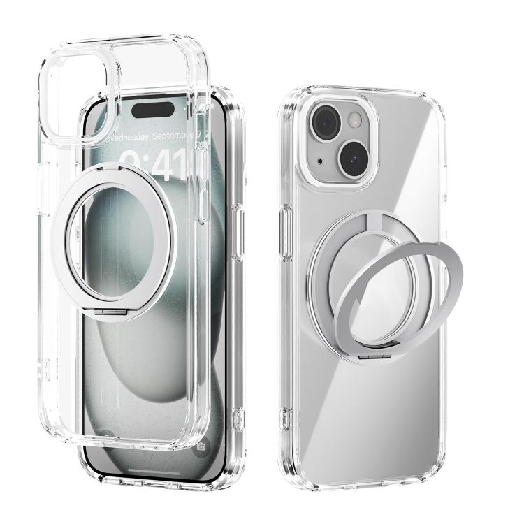 ABEEL MagSafe Q-LUCK ピボットブラケット 透明スマホケース、iPhone 15 Pro Max用、iPhone 15 Pro用、iPhone 15 Plus用、iPhone 15用、iPhone 14 Plus用、iPhone 14用、iPhone 14 Pro用、iPhone 14 Pro Max用