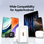 USAMS CC325 T69 PD 20W USB-C / Type-C シングルポート急速充電器、CC325