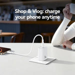 USAMS CC325 T69 PD 20W USB-C / Type-C シングルポート急速充電器、CC325