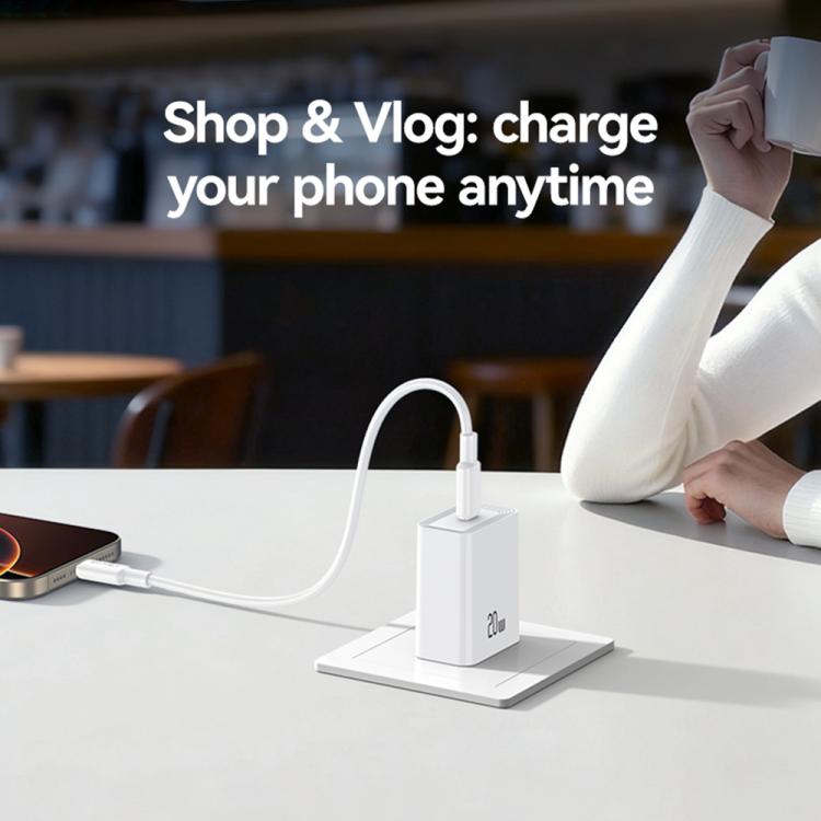 USAMS CC329 T69 PD 30W USB-C / Type-C シングルポート急速充電器、CC329