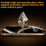 Benks キングコング コーニング ホットベンド 全接着 DLC 強化ガラスフィルム クイックインストール版、iPhone 17 Pro Max 用、iPhone 17 Pro 用