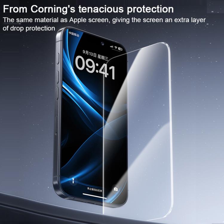 Benks キングコング コーニング インフィニティ HD 強化スクリーンプロテクター、iPhone 17 Pro Max用、iPhone 17 Pro用、iPhone 17用、iPhone Air用