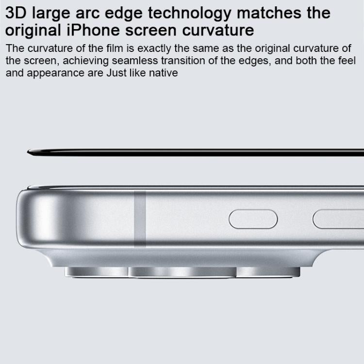 Benks ゼロカーブエッジ HD 強化スクリーンプロテクター、iPhone 17 Pro Max用、iPhone 17用、iPhone Air用