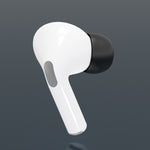 12個セット ワイヤレスイヤホン交換用メモリーフォームイヤーキャップ AirPods Pro用 収納ボックス付き メモリーフォーム グレー