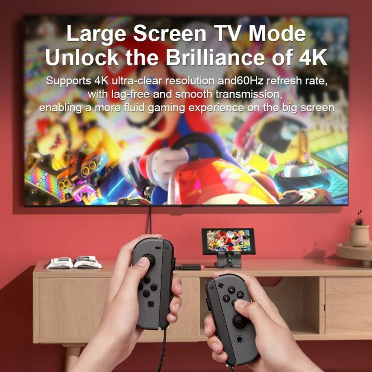 3-in-1 Type-C to HDMI + USB 3.0 + Type-C PD充電ポート デスクトップドッキングステーション、Nintendo Switch用