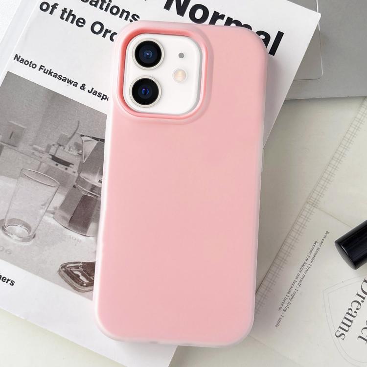 ジェリーカラーマットフィールPCハイブリッドTPU電話ケース、iPhone 12 Pro Max、iPhone 12 Pro、iPhone 11対応