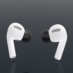 6ペア ワイヤレスイヤホン交換用シリコンイヤーキャップ AirPods Pro用 収納ボックス付き シリコン ホワイト