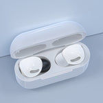 6ペア ワイヤレスイヤホン交換用シリコンイヤーキャップ AirPods Pro用 収納ボックス付き シリコン ホワイト