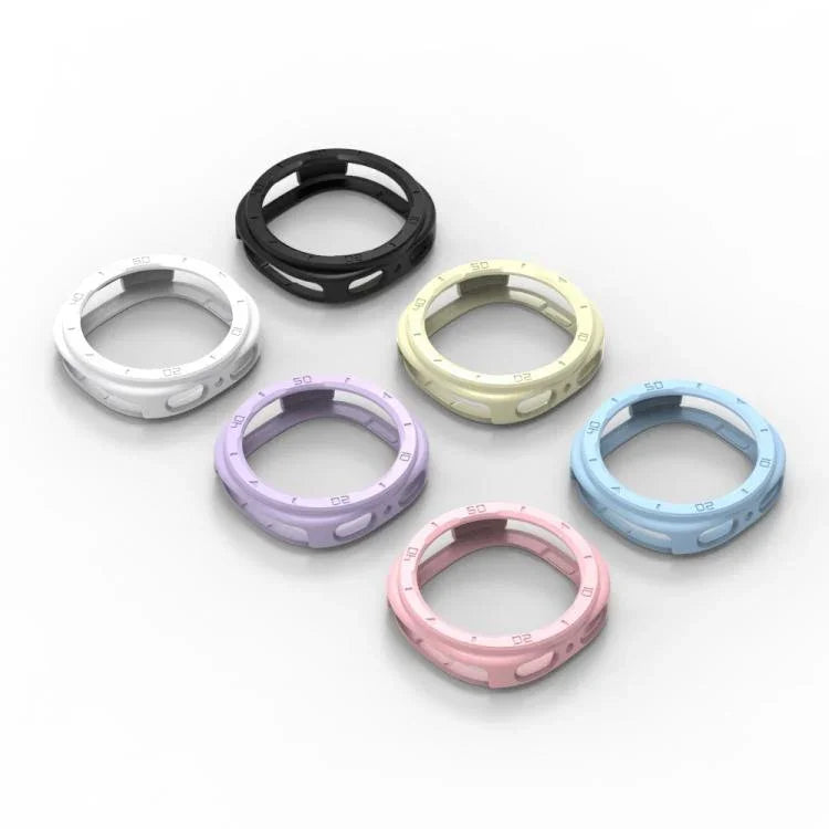 ハーフカバレッジホロウTPUウォッチ保護カバー、Samsung Galaxy Watch8 44mm用、Samsung Galaxy Watch8 40mm用