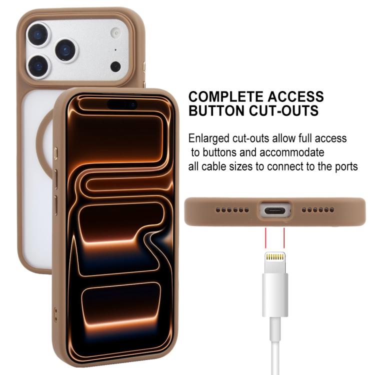 GEBEI Jazz シリーズ Skin Feel フロスト MagSafe スマホケース、iPhone 17 Pro Max用、iPhone 17 Pro用、iPhone 17用、iPhone Air用